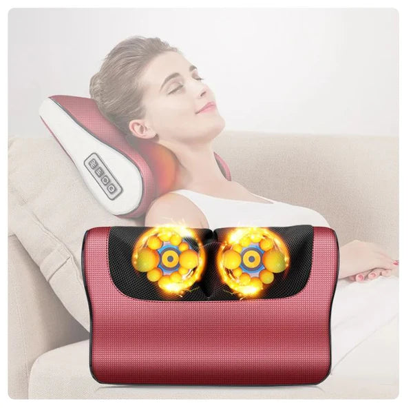 Electric Massage Pillow Vibrator  وسادة مساج كهربائية بالاهتزاز